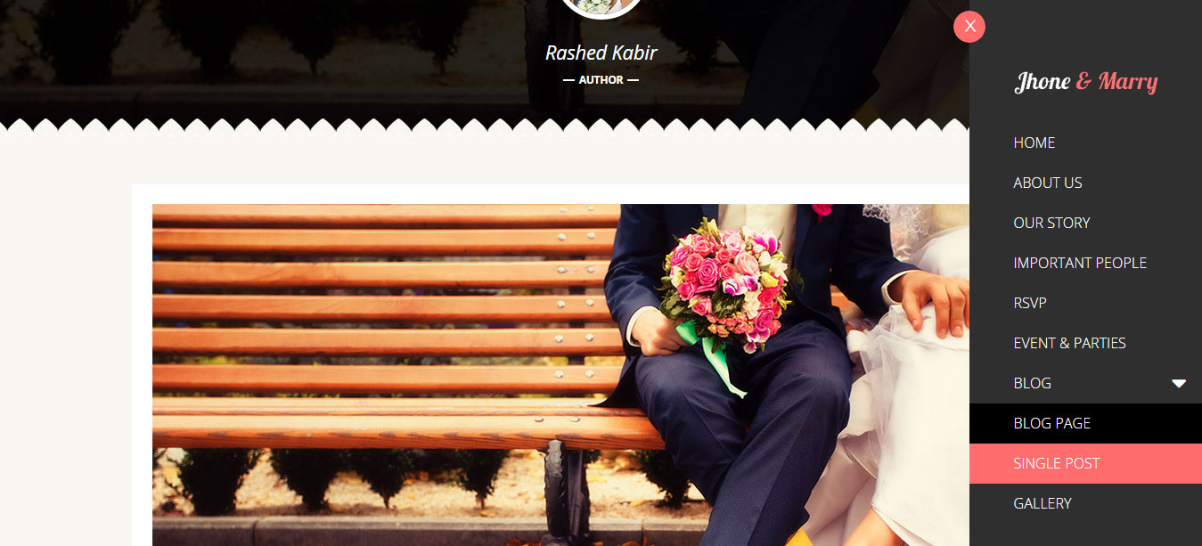 rose Single Post Version Two